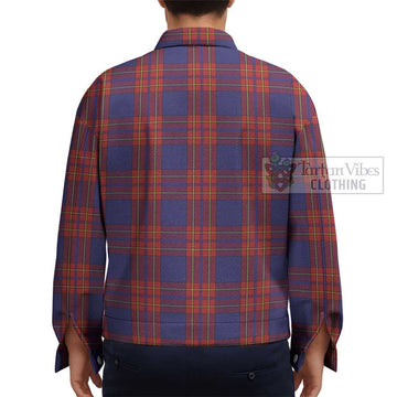 Salvation Army Tartan Unisex Lapel Cotton Jacket - Tartan Vibes Clothing