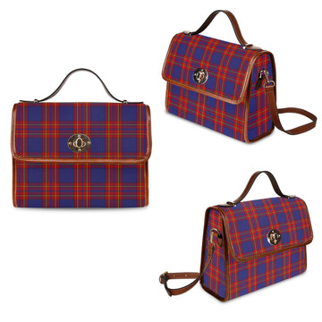 Tartan Vibes Clothing Salvation Army Tartan Leather Strap Waterproof Canvas Bag