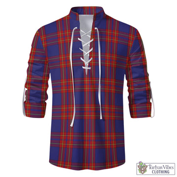 Salvation Army Tartan Men's Scottish Traditional Jacobite Ghillie Kilt Shirt - Tartan Vibes Clothing