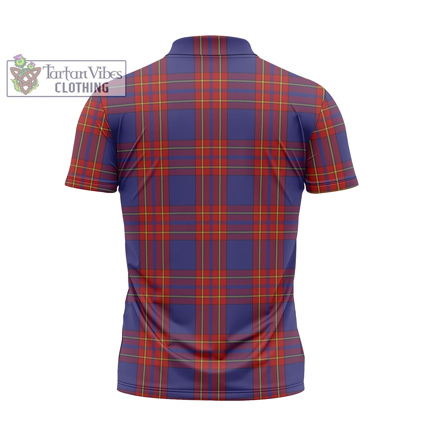 Salvation Army Tartan Zipper Polo Shirt - Tartan Vibes Clothing
