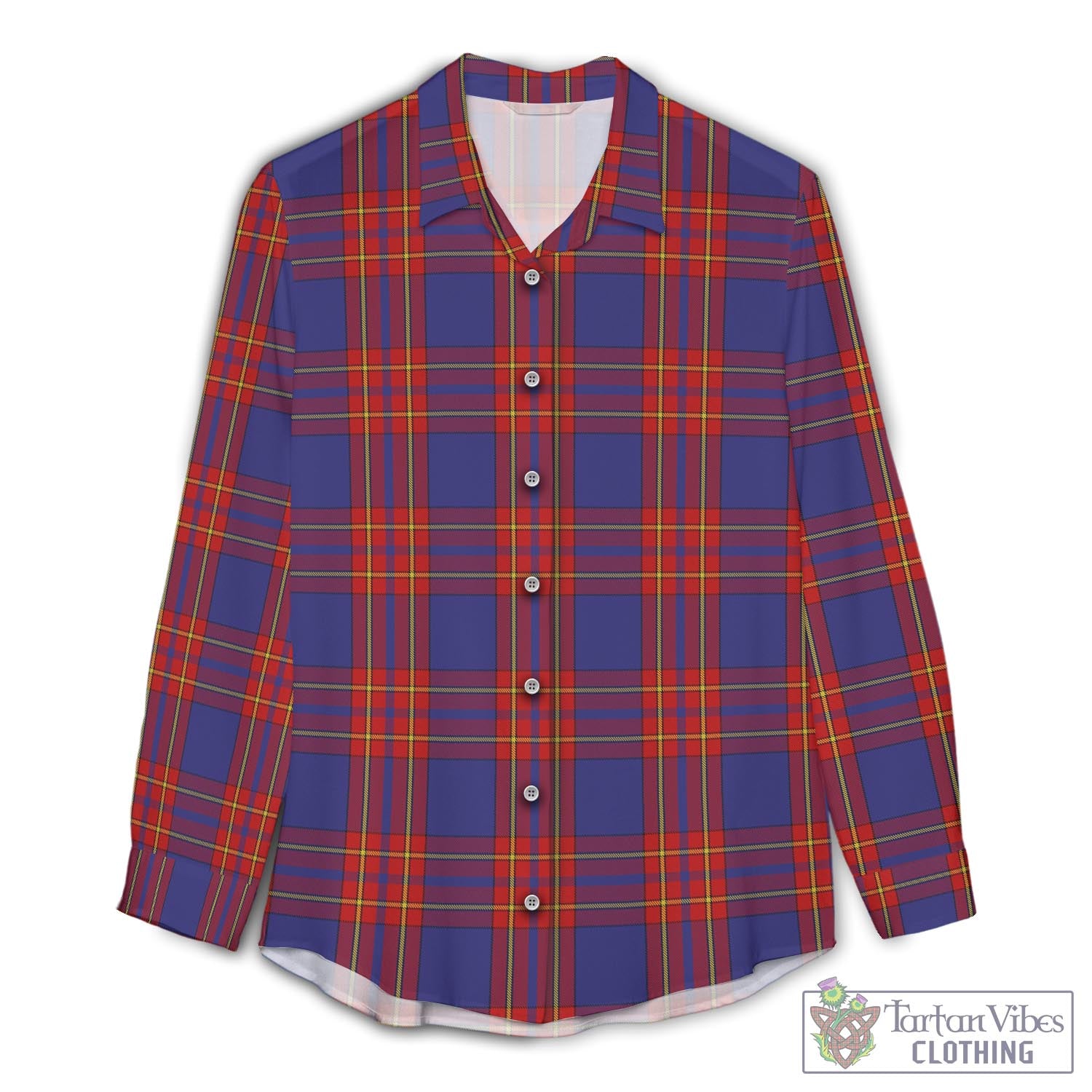Salvation Army Tartan Women's Casual Shirt - Tartan Vibes Clothing