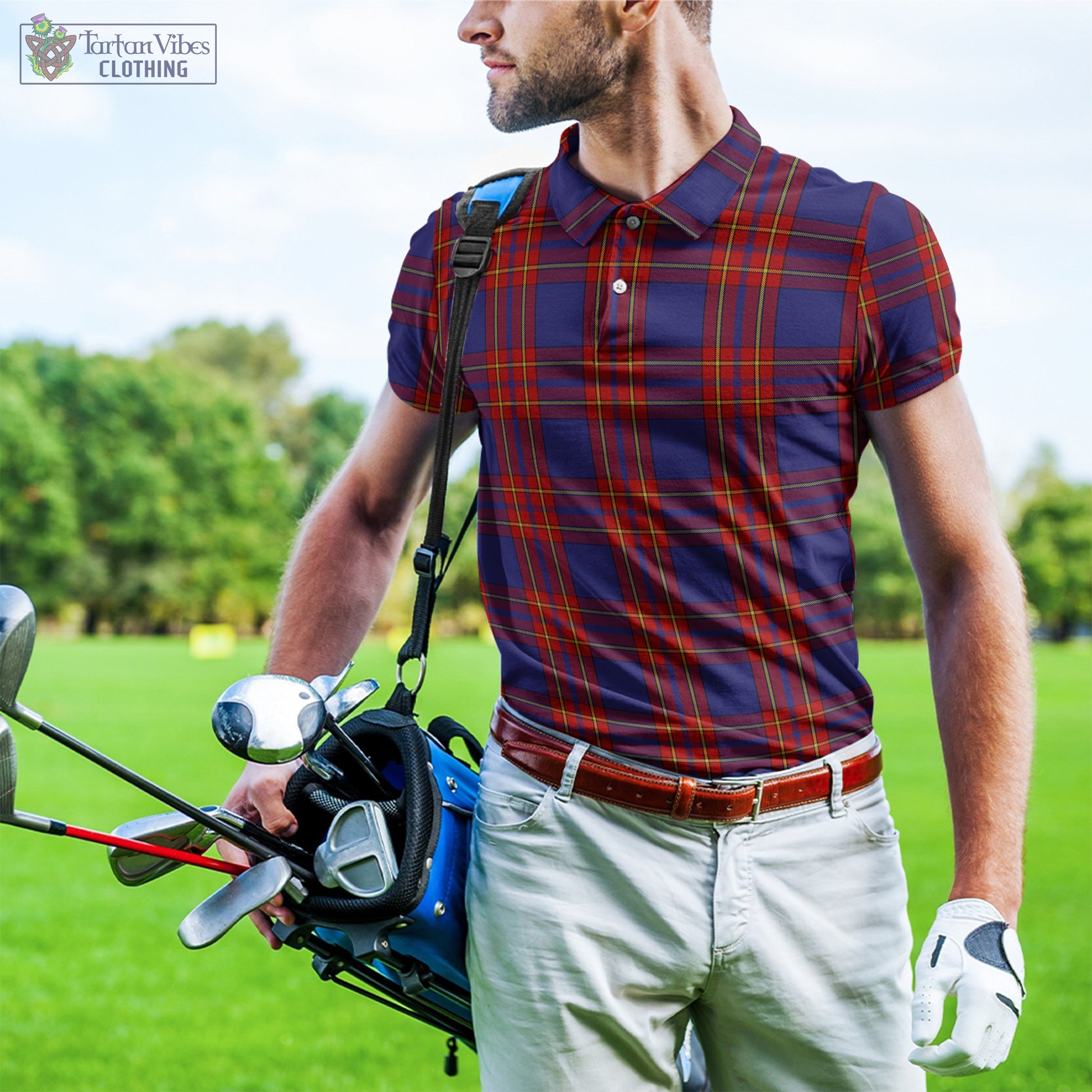Salvation Army Tartan Mens Polo Shirt - Tartan Vibes Clothing