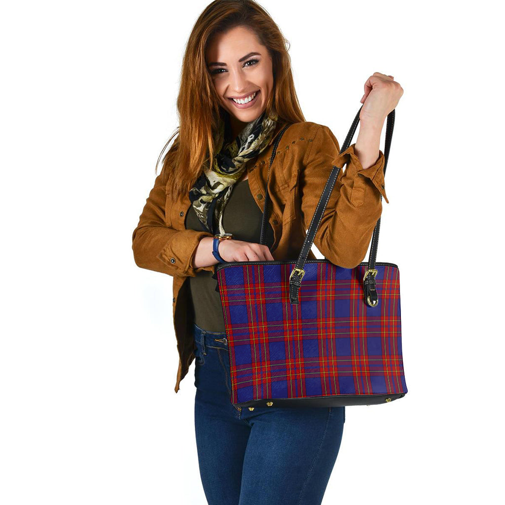 Salvation Army Tartan Leather Tote Bag - Tartan Vibes Clothing