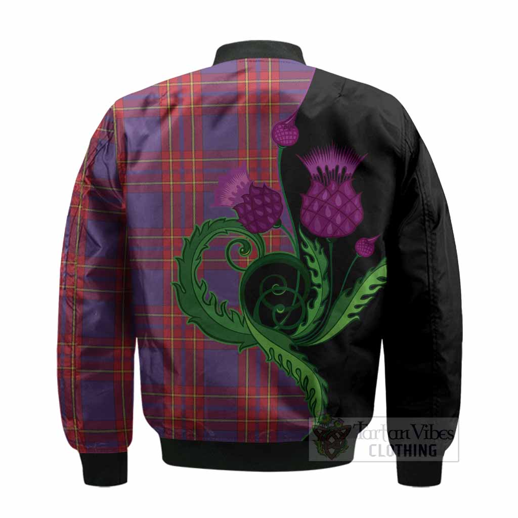 Salvation Army Tartan Bomber Jacket Traditional Scottish Thistle