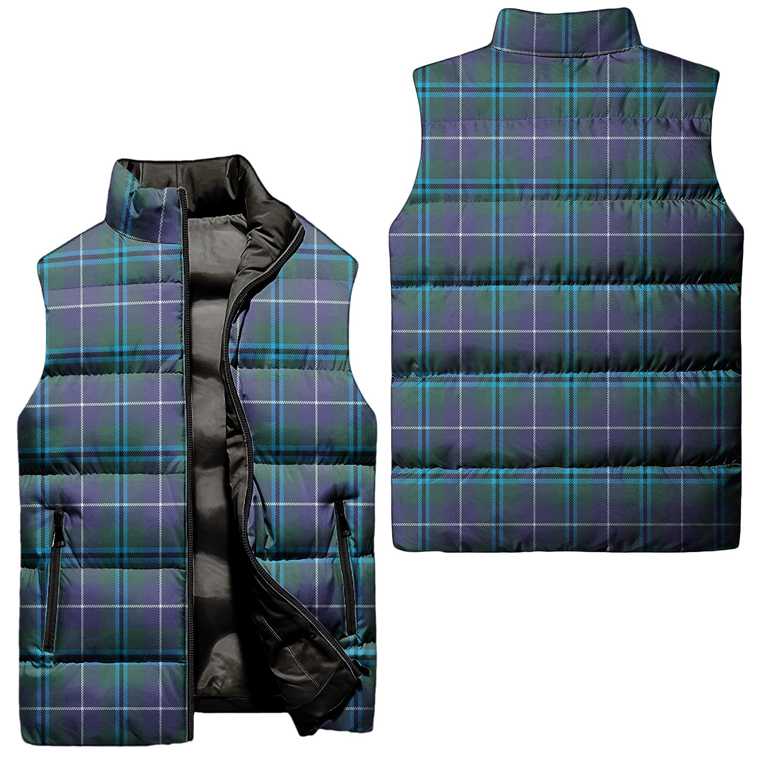 Sandilands Tartan Sleeveless Puffer Jacket Unisex - Tartanvibesclothing