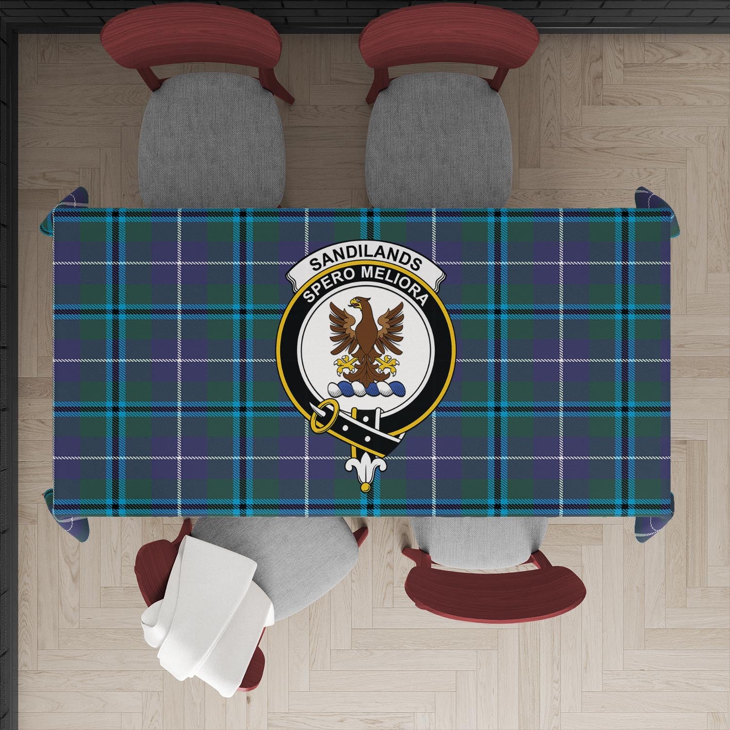sandilands-tatan-tablecloth-with-family-crest