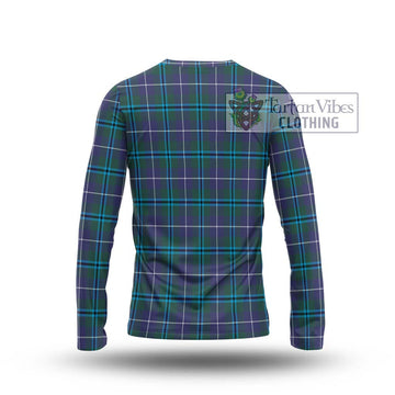 Sandilands Tartan Long Sleeve T-Shirt with Family Crest DNA In Me Style - Tartanvibesclothing Shop