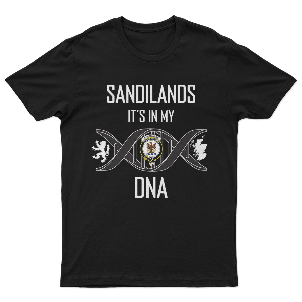 sandilands-family-crest-dna-in-me-mens-t-shirt