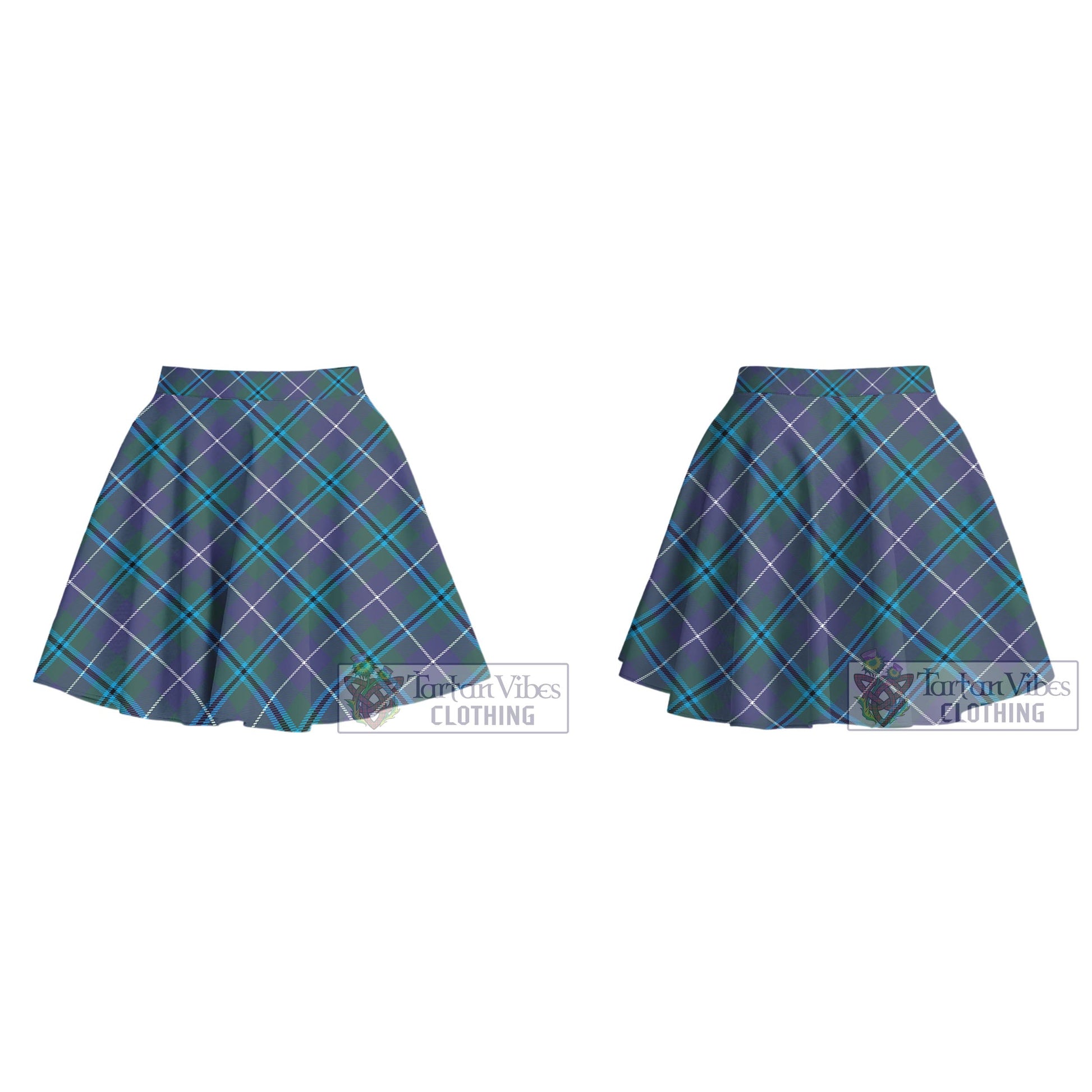 Tartan Vibes Clothing Sandilands Tartan Women's Plated Mini Skirt
