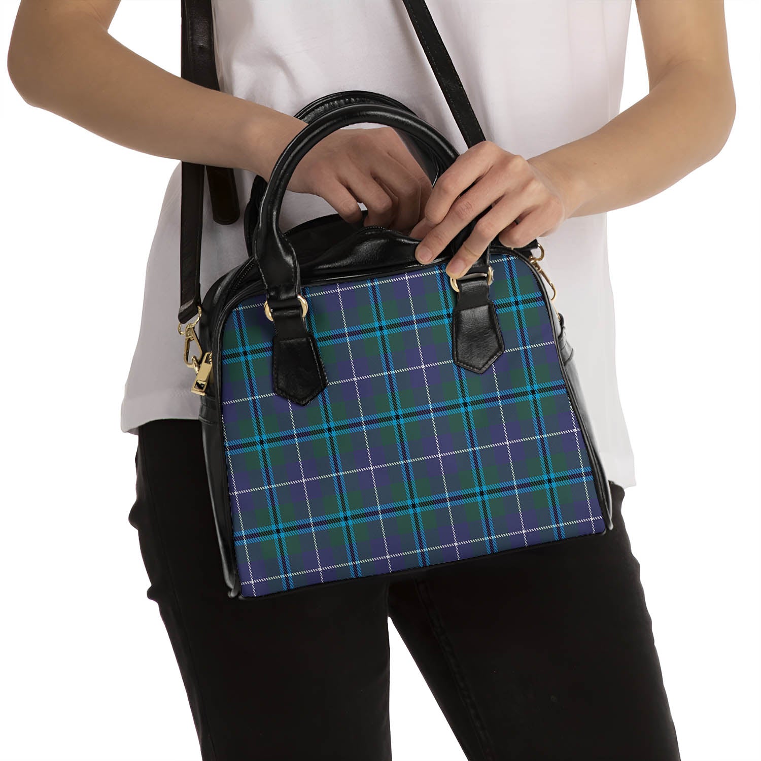 Sandilands Tartan Shoulder Handbags - Tartanvibesclothing