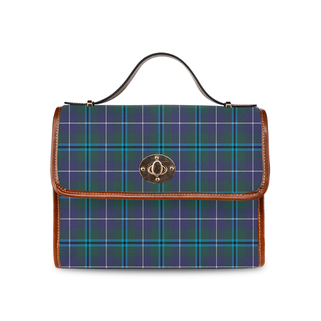 sandilands-tartan-leather-strap-waterproof-canvas-bag