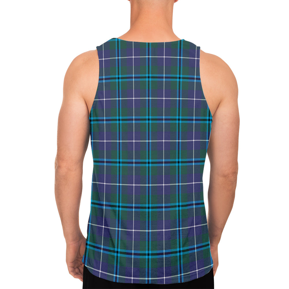 sandilands-tartan-mens-tank-top-with-family-crest