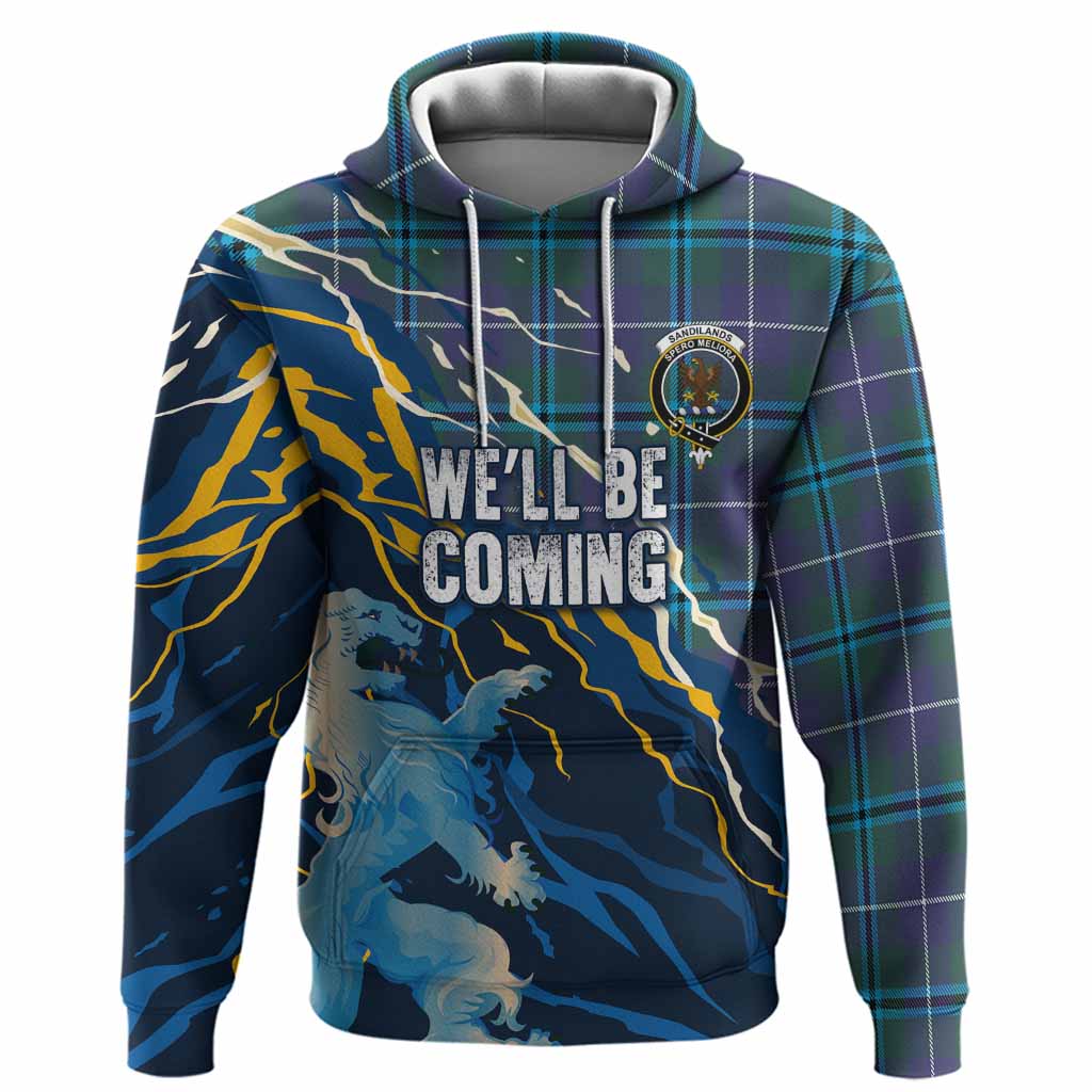 Sandilands Scotland Tartan Hoodie WC2026 Football - We'll Be Coming