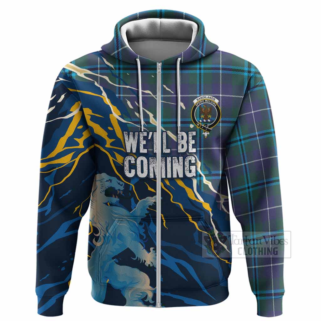 Sandilands Scotland Tartan Hoodie WC2026 Football - We'll Be Coming