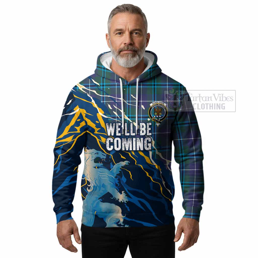 Sandilands Scotland Tartan Hoodie WC2026 Football - We'll Be Coming