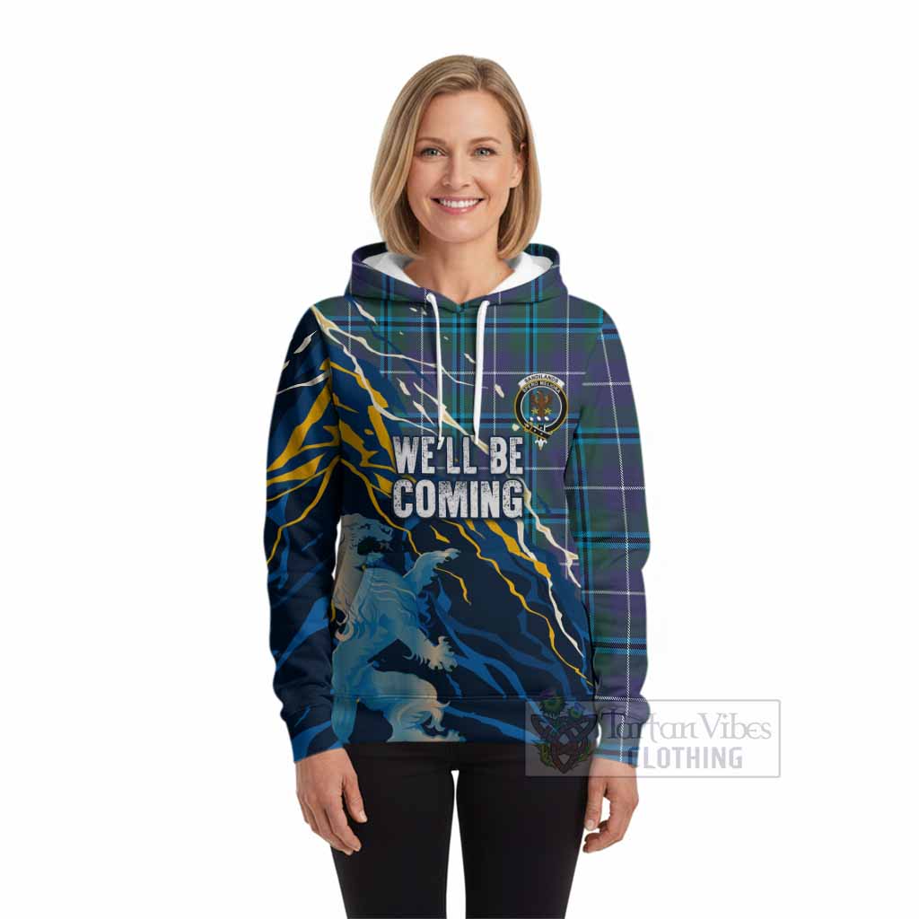 Sandilands Scotland Tartan Hoodie WC2026 Football - We'll Be Coming