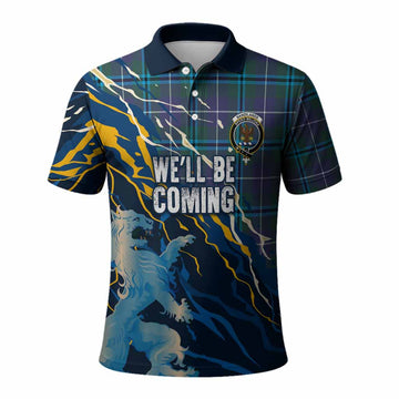 Sandilands Scotland Tartan Polo Shirt WC2026 Football - We'll Be Coming