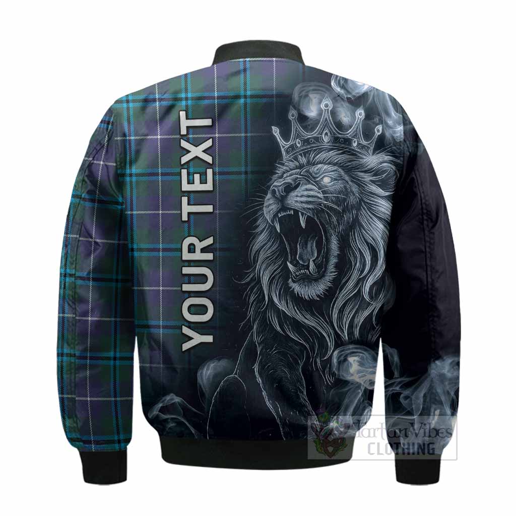 Sandilands Tartan Bomber Jacket Roaring Lion Heritage