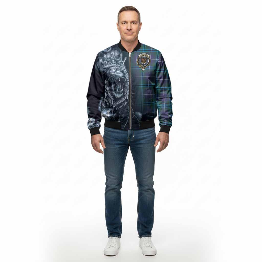 Sandilands Tartan Bomber Jacket Roaring Lion Heritage