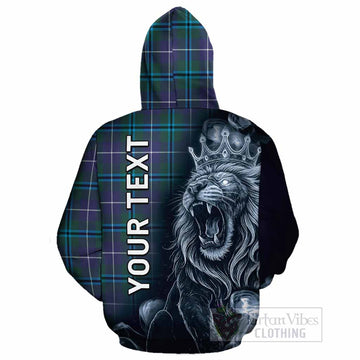 Sandilands Tartan Cotton Hoodie Roaring Lion Heritage