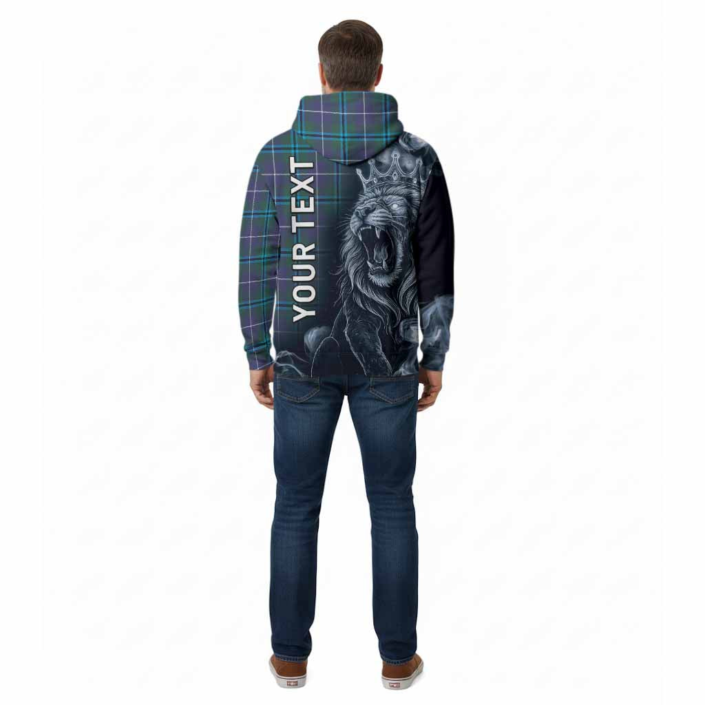 Sandilands Tartan Cotton Hoodie Roaring Lion Heritage