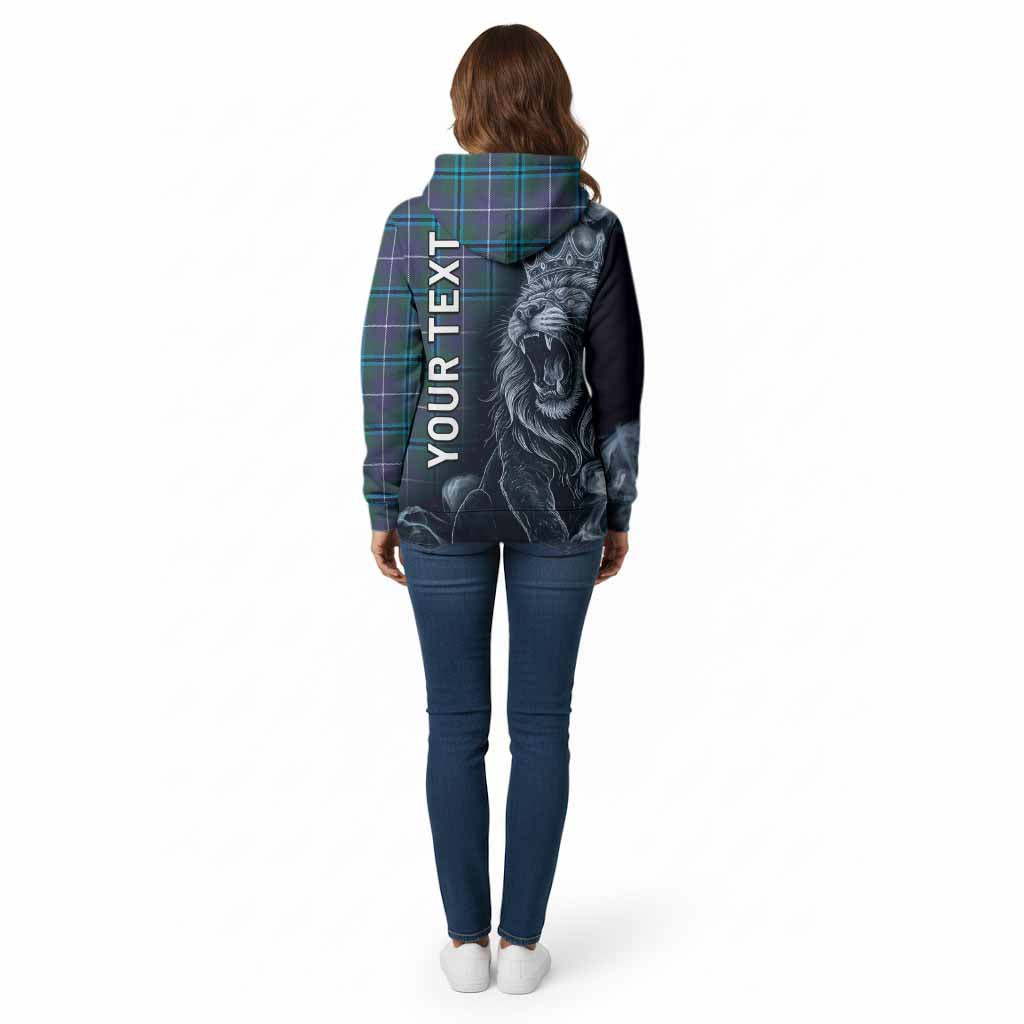 Sandilands Tartan Cotton Hoodie Roaring Lion Heritage