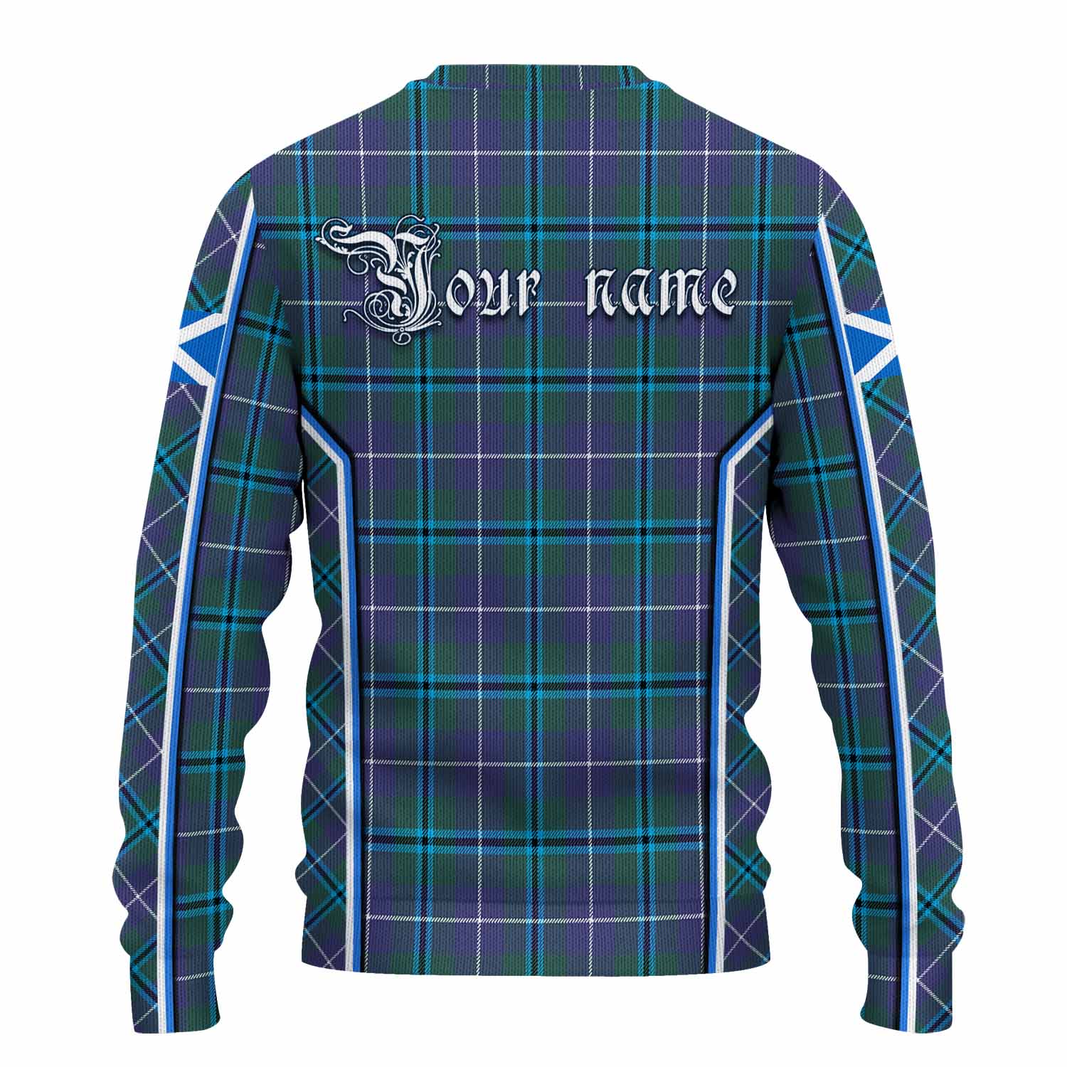 Sandilands Tartan Crest Knitted Sweater Scotland Coat of Arm Flag Style - Tartan Vibes Clothing
