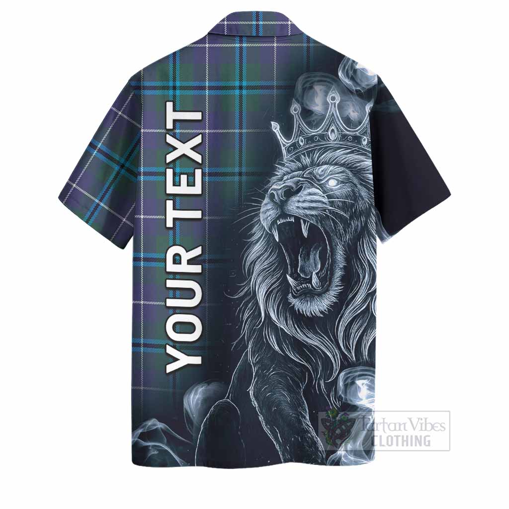 Sandilands Tartan Hawaiian Shirt Roaring Lion Heritage