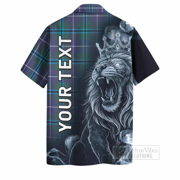 Sandilands Tartan Hawaiian Shirt Roaring Lion Heritage