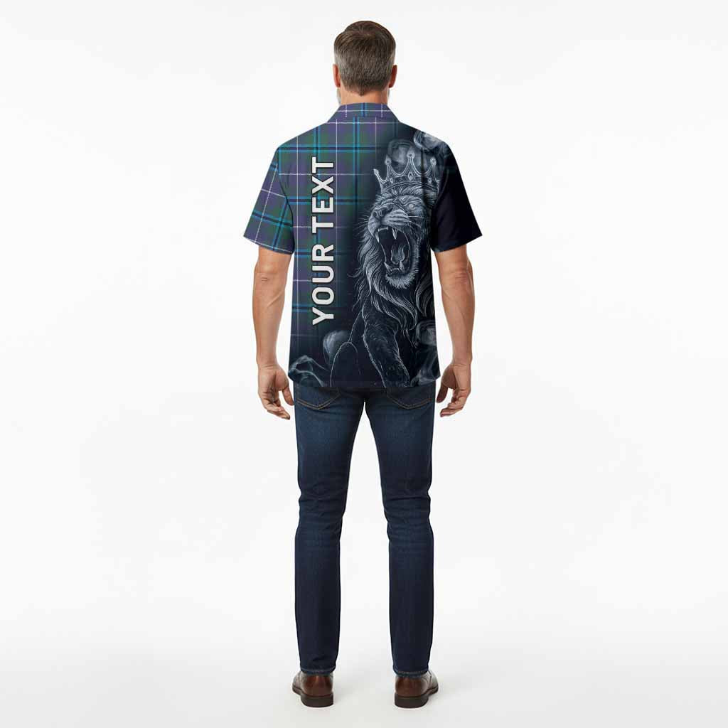 Sandilands Tartan Hawaiian Shirt Roaring Lion Heritage