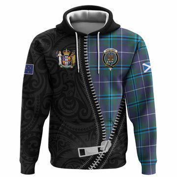 Sandilands Tartan Hoodie New Zealand Pattern Unique Zipper Stylized
