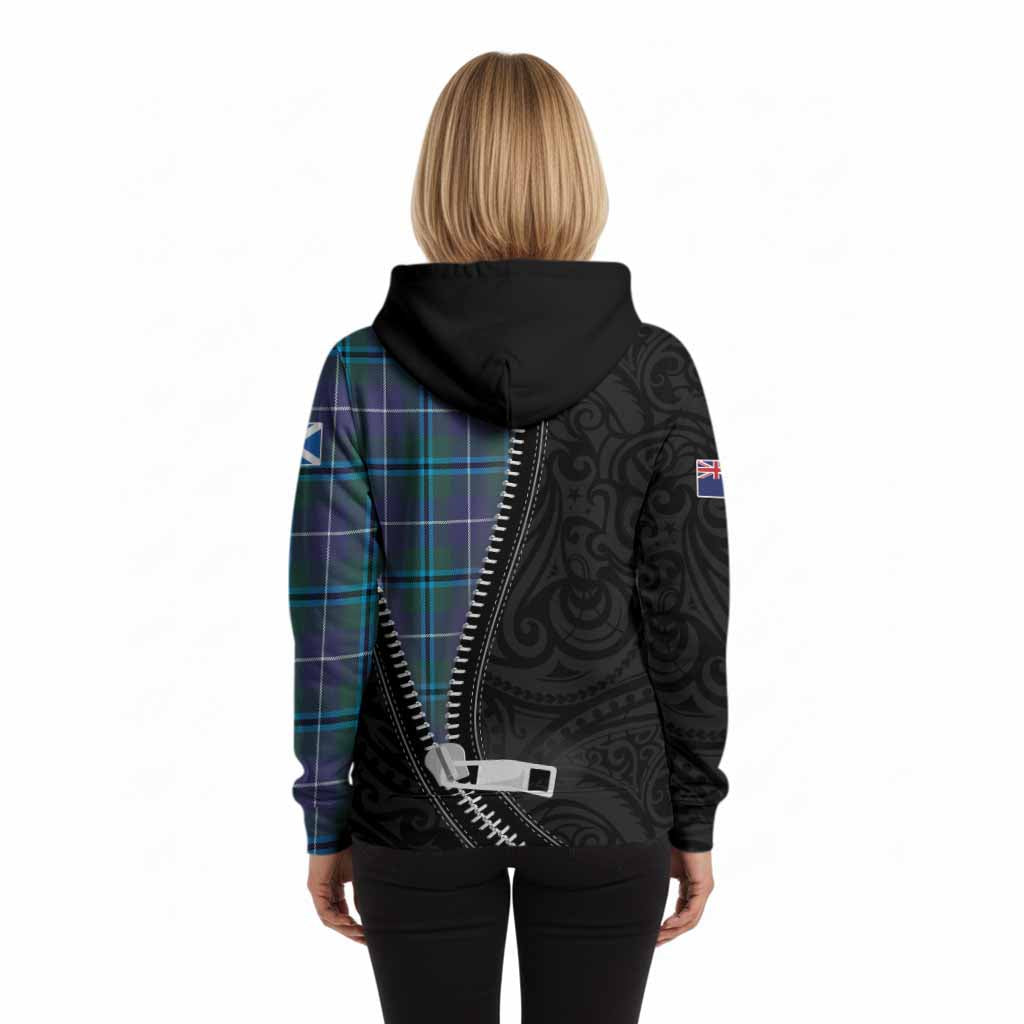 Sandilands Tartan Hoodie New Zealand Pattern Unique Zipper Stylized