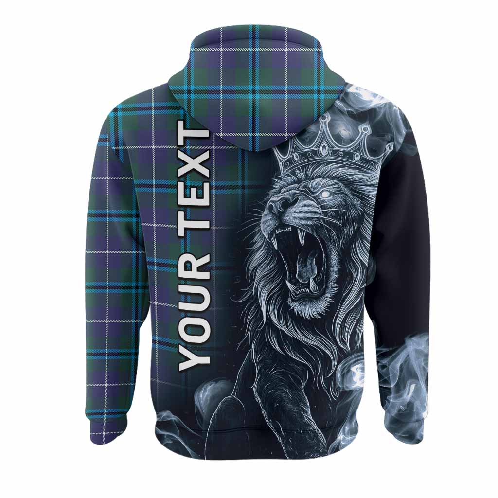 Sandilands Tartan Hoodie Roaring Lion Heritage