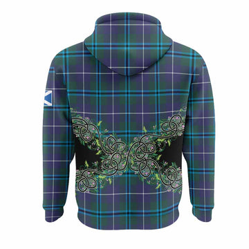 Sandilands Tartan Hoodie Thistle Scottish Spirit