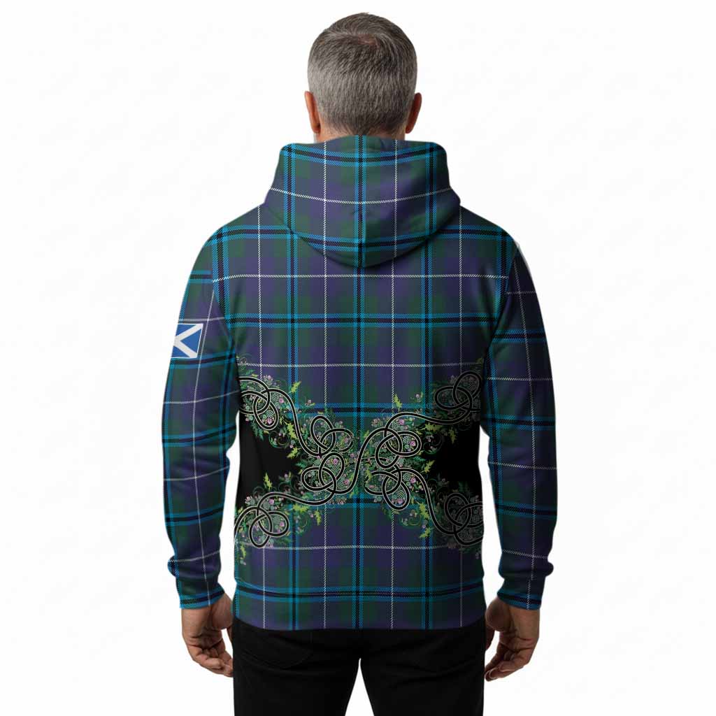 Sandilands Tartan Hoodie Thistle Scottish Spirit
