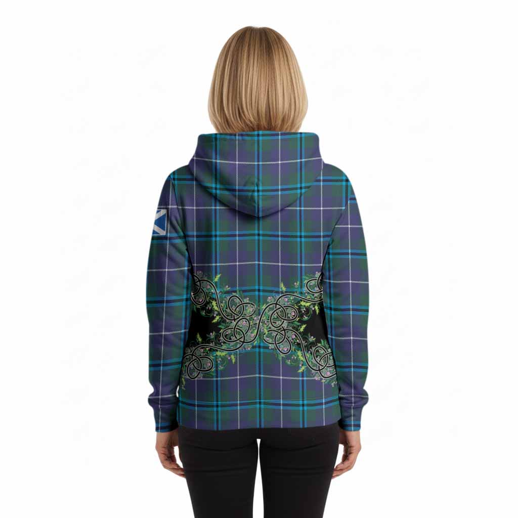 Sandilands Tartan Hoodie Thistle Scottish Spirit
