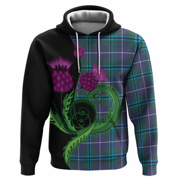 Sandilands Tartan Hoodie Traditional Scottish Thistle