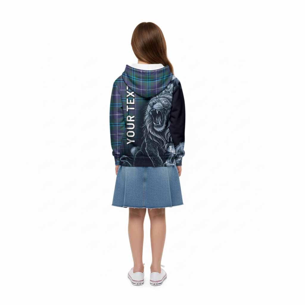Sandilands Tartan Kid Hoodie Roaring Lion Heritage