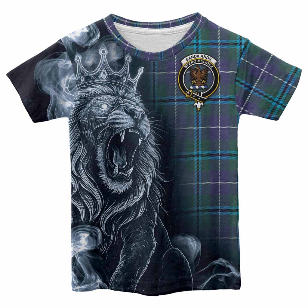 Sandilands Tartan Kid T-shirt Roaring Lion Heritage