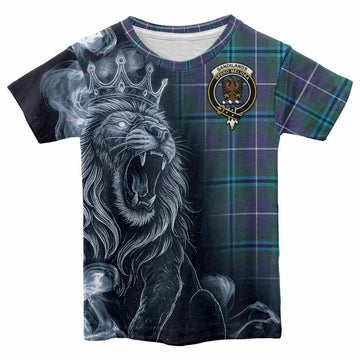 Sandilands Tartan Kid T-shirt Roaring Lion Heritage