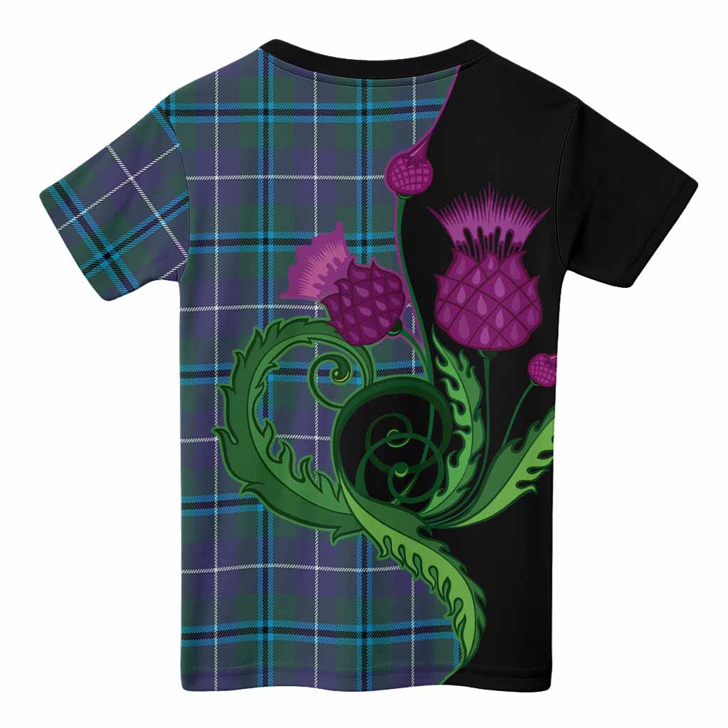 Sandilands Tartan Kid T-shirt Traditional Scottish Thistle