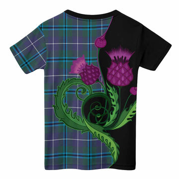 Sandilands Tartan Kid T-shirt Traditional Scottish Thistle