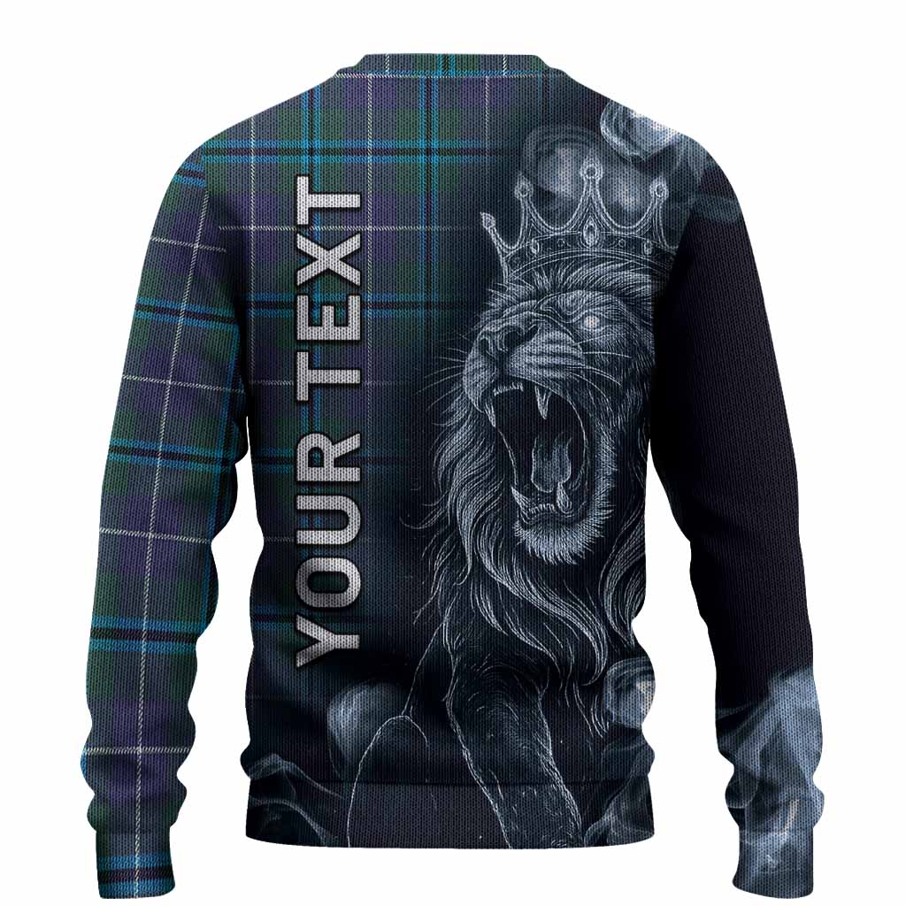 Sandilands Tartan Knitted Sweater Roaring Lion Heritage