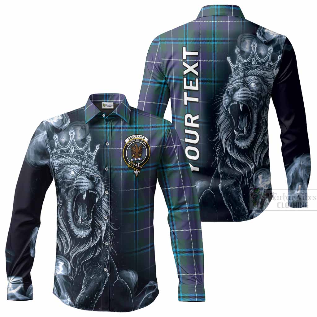 Sandilands Tartan Long Sleeve Button Shirts Roaring Lion Heritage