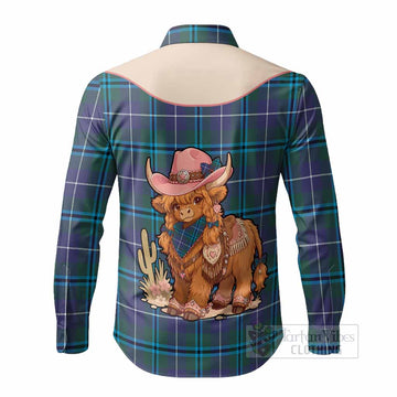 Sandilands Tartan Long Sleeve Button Shirts Wee Coo Cowgirl Cute Style