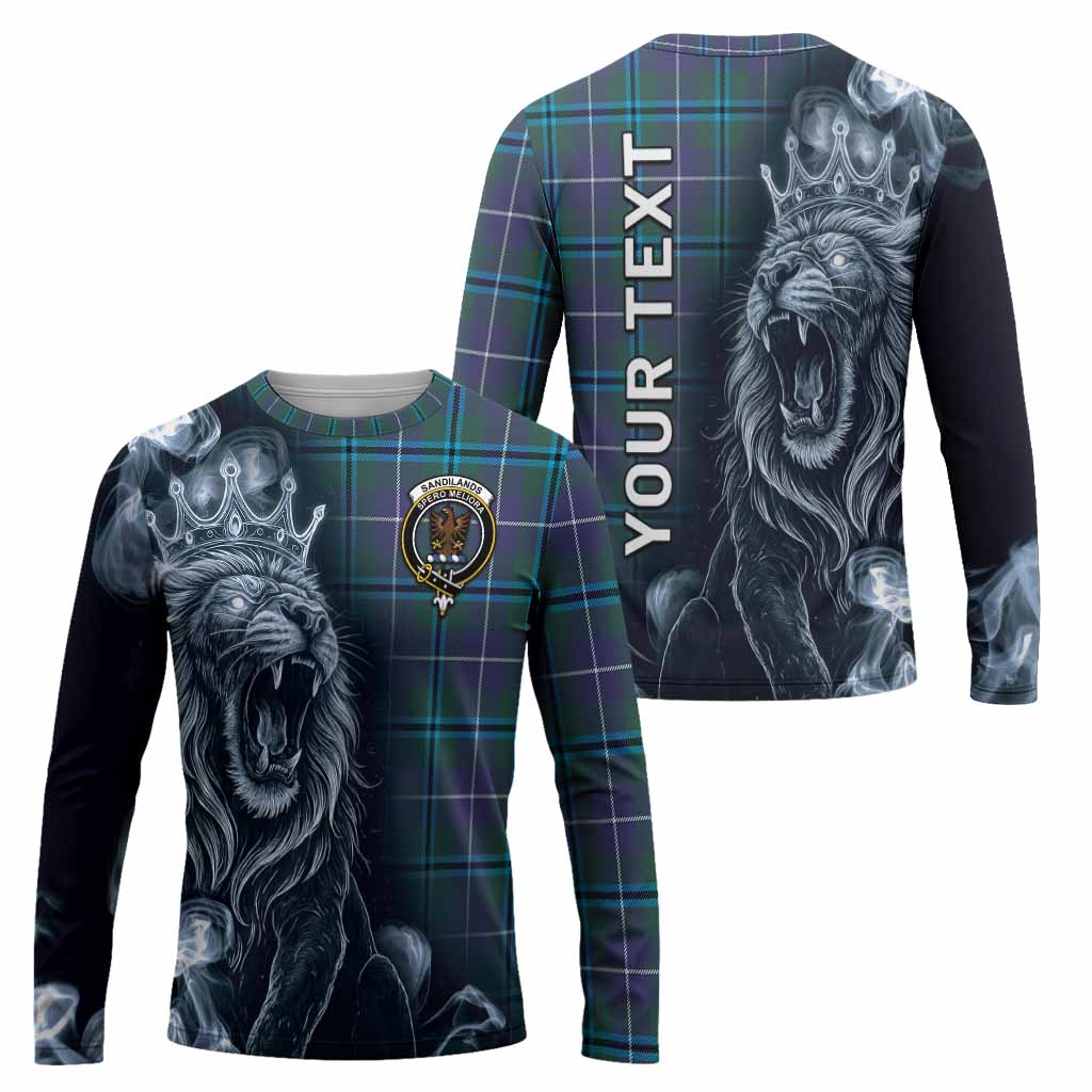 Sandilands Tartan Long Sleeve T-Shirt Roaring Lion Heritage