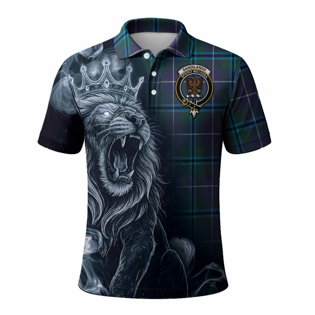 Sandilands Tartan Polo Shirt Roaring Lion Heritage