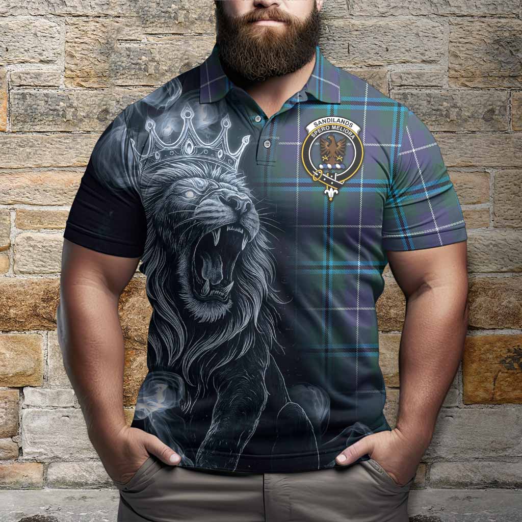 Sandilands Tartan Polo Shirt Roaring Lion Heritage