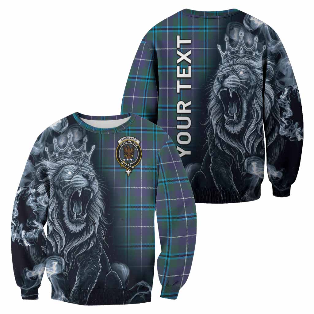 Sandilands Tartan Sweatshirt Roaring Lion Heritage