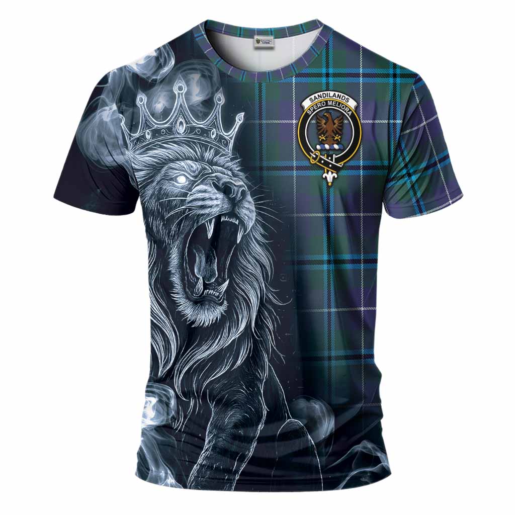 Sandilands Tartan T-Shirt Roaring Lion Heritage